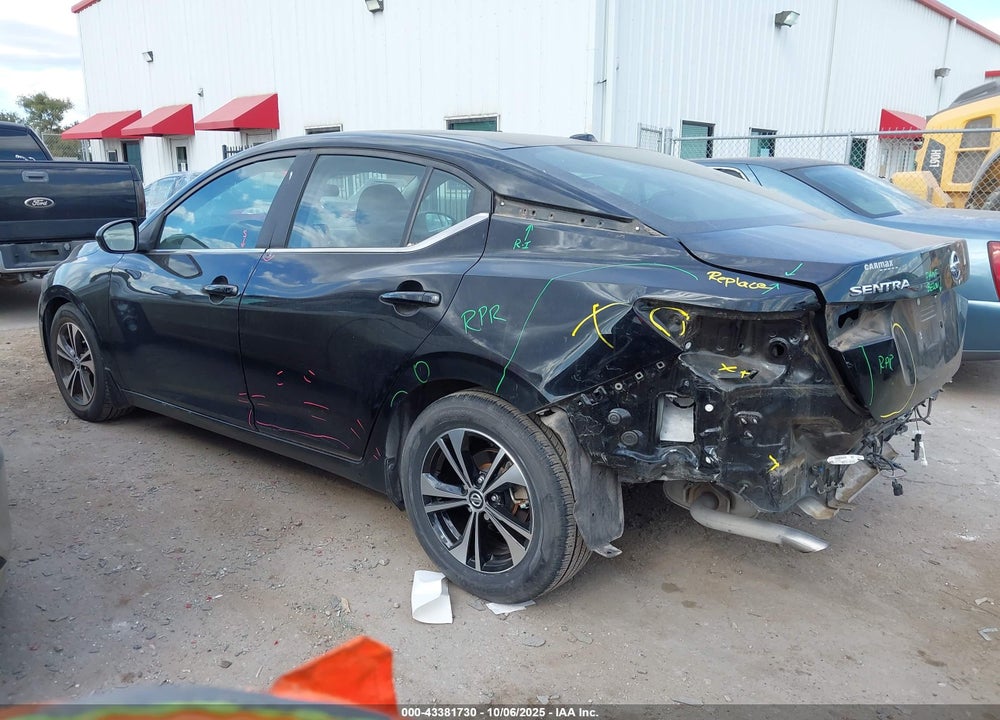 2022 NISSAN SENTRA SV XTRONIC CVT VIN: 3N1AB8CVXNY245246