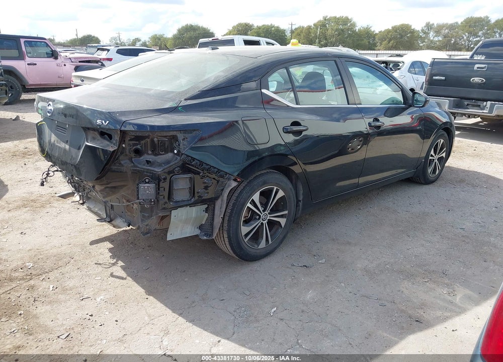2022 NISSAN SENTRA SV XTRONIC CVT VIN: 3N1AB8CVXNY245246