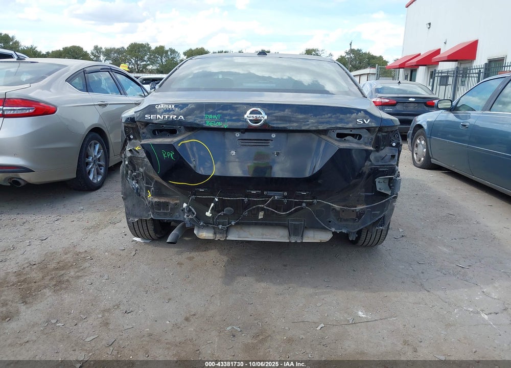 2022 NISSAN SENTRA SV XTRONIC CVT VIN: 3N1AB8CVXNY245246