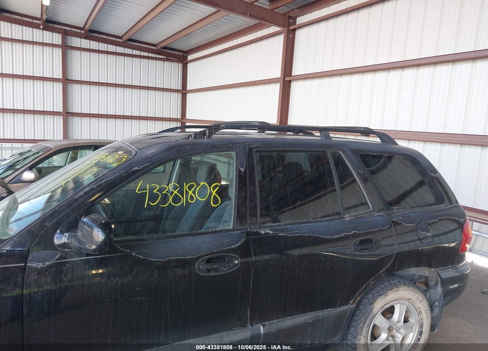 2001 HYUNDAI SANTA FE VIN: KM8SC83D81U104805