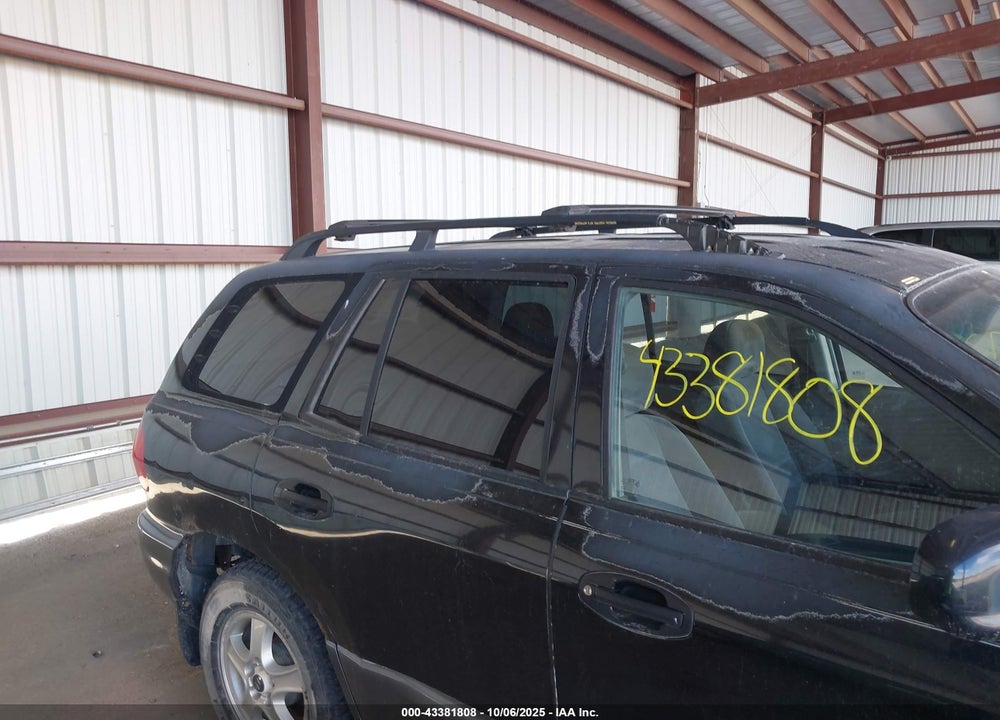 2001 HYUNDAI SANTA FE VIN: KM8SC83D81U104805