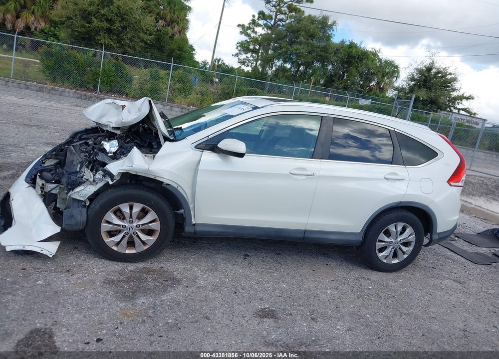 2013 HONDA CR-V EX-L VIN: 5J6RM4H72DL038574