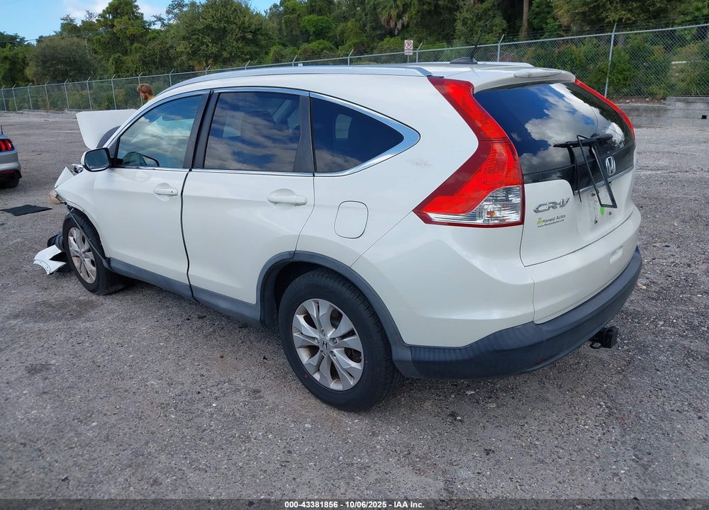 2013 HONDA CR-V EX-L VIN: 5J6RM4H72DL038574
