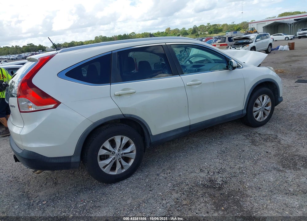 2013 HONDA CR-V EX-L VIN: 5J6RM4H72DL038574