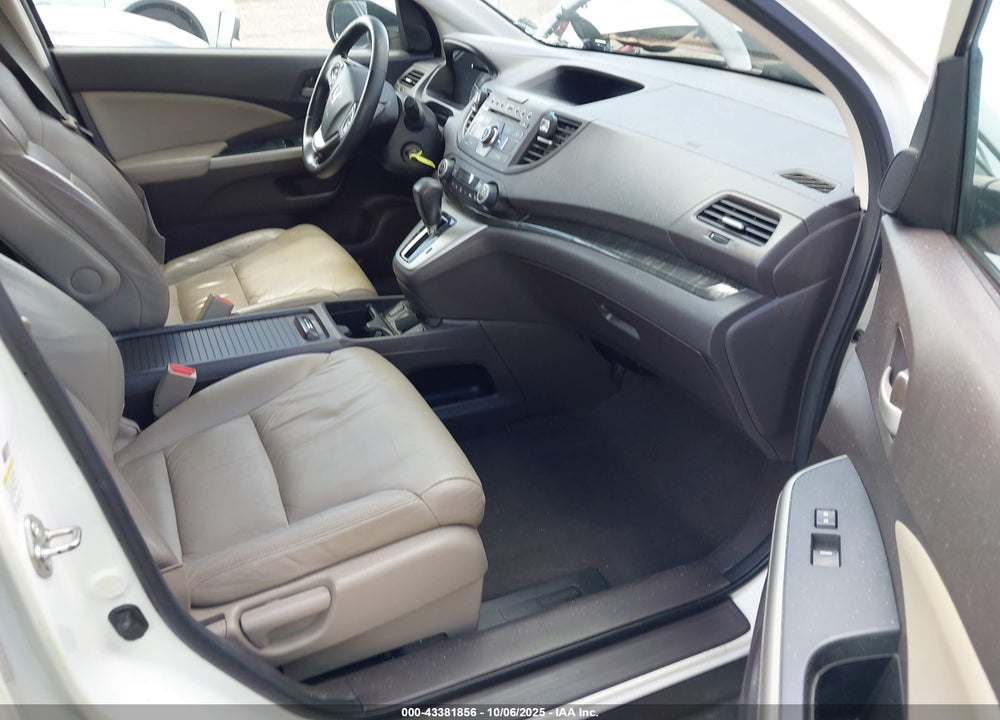 2013 HONDA CR-V EX-L VIN: 5J6RM4H72DL038574