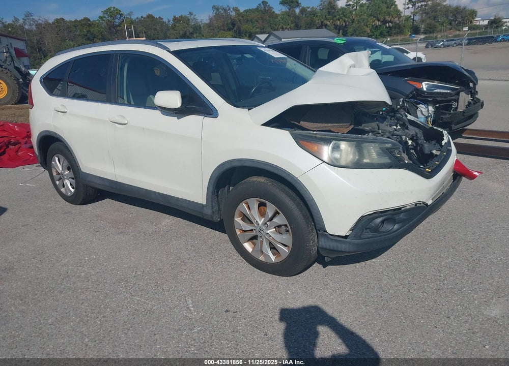 2013 HONDA CR-V EX-L VIN: 5J6RM4H72DL038574
