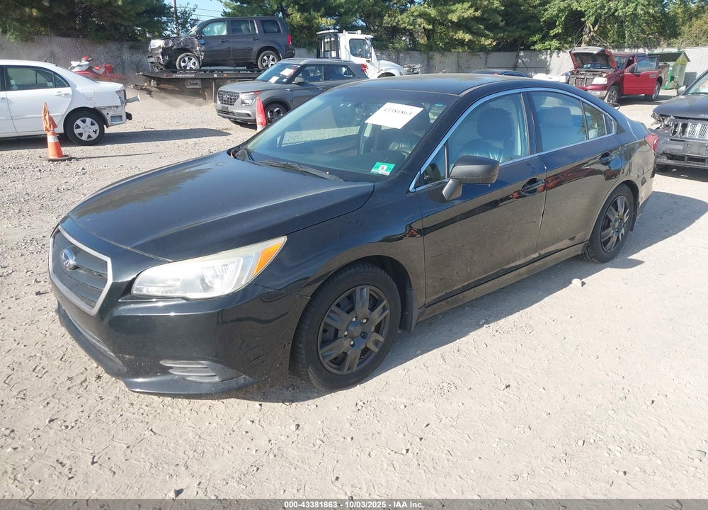 2015 SUBARU LEGACY VIN: 4S3BNAA65F3002644
