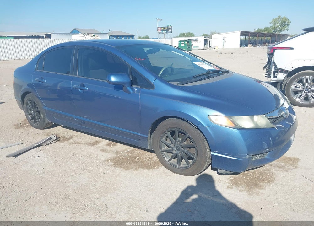 2009 HONDA CIVIC LX VIN: 2HGFA16589H350583