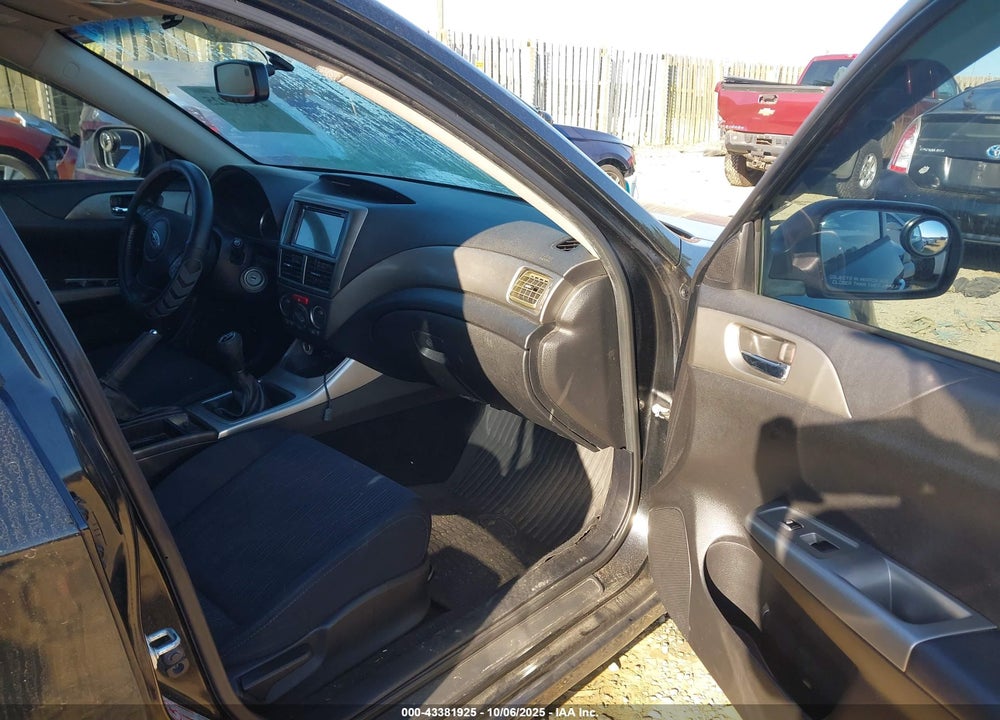 2009 SUBARU IMPREZA VIN: JF1GH63659G825732