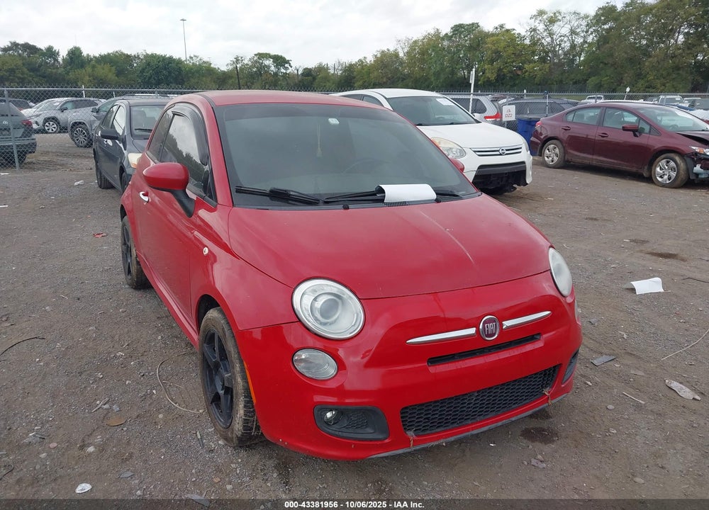 2014 FIAT 500 VIN: 3C3CFFBR3ET238014