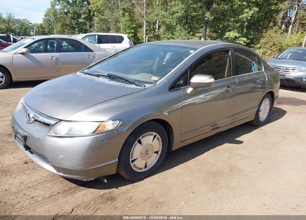 2006 HONDA CIVIC HYBRID VIN: JHMFA36286S002981