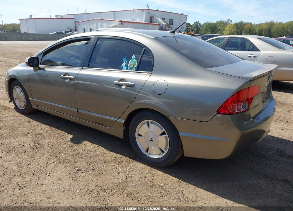 2006 HONDA CIVIC HYBRID VIN: JHMFA36286S002981