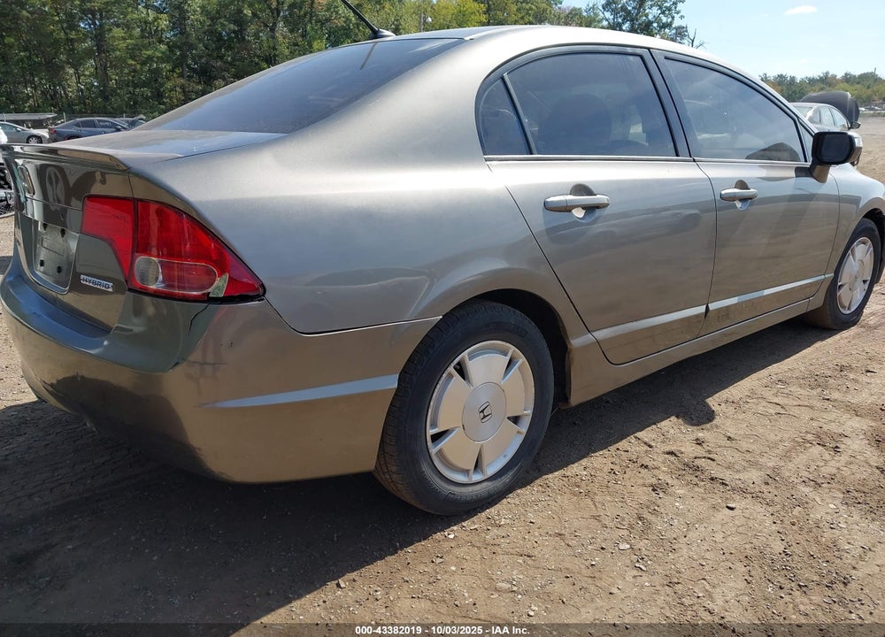 2006 HONDA CIVIC HYBRID VIN: JHMFA36286S002981