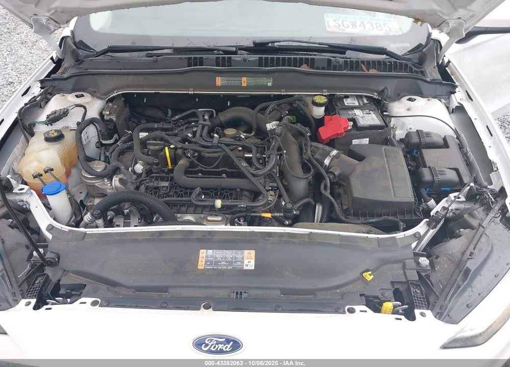 2019 FORD FUSION SE VIN: 3FA6P0HD2KR246053