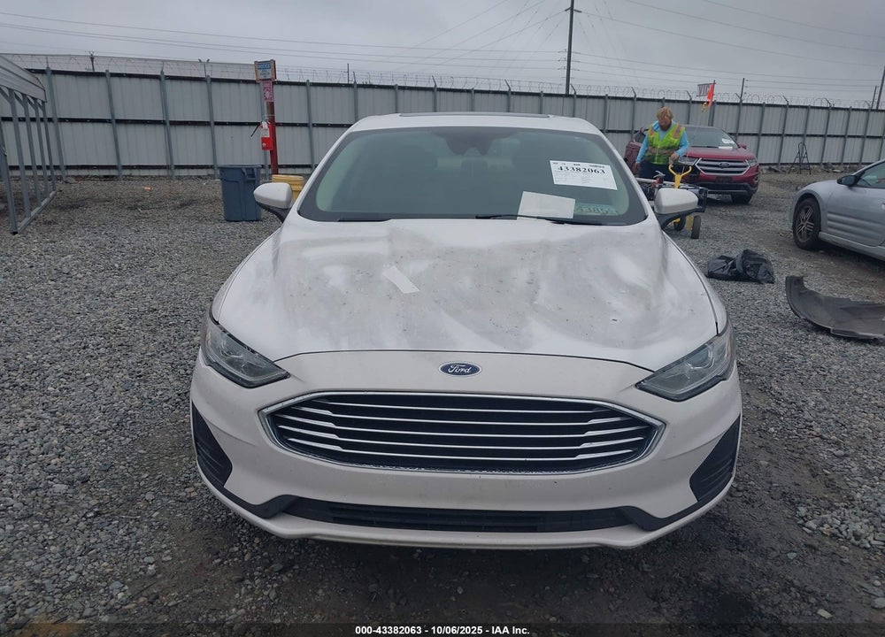 2019 FORD FUSION SE VIN: 3FA6P0HD2KR246053