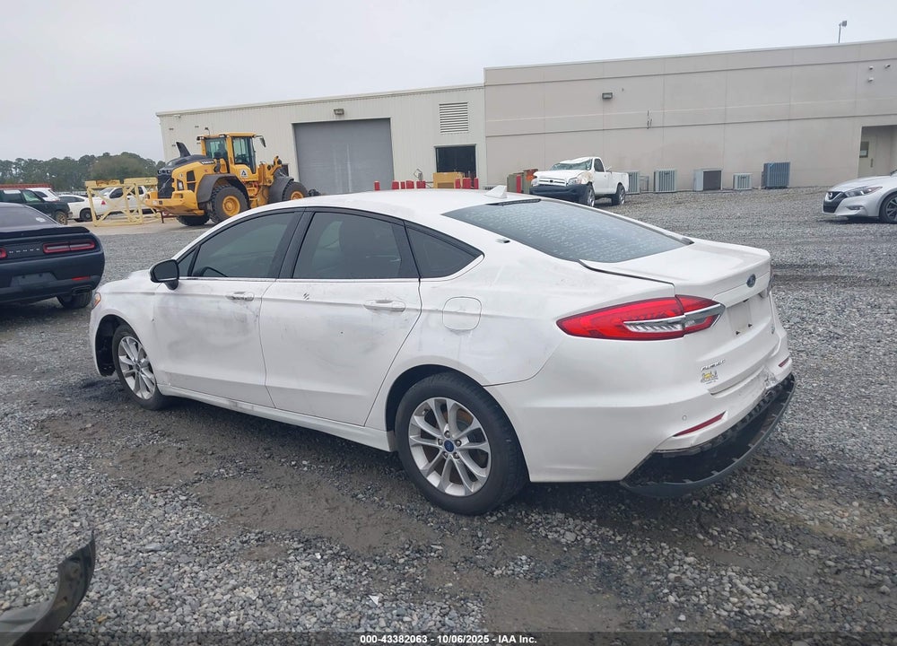 2019 FORD FUSION SE VIN: 3FA6P0HD2KR246053