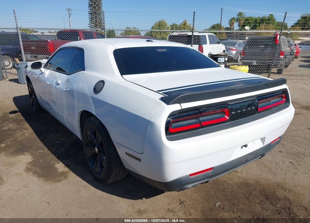 2015 DODGE CHALLENGER VIN: 2C3CDZAG1FH860810
