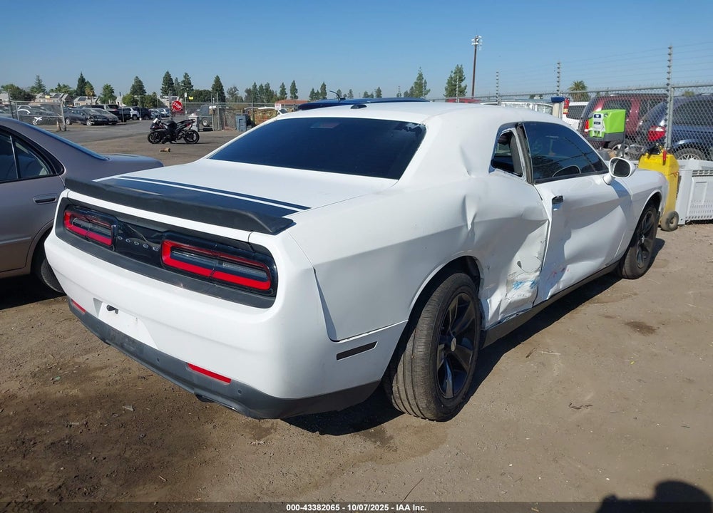 2015 DODGE CHALLENGER VIN: 2C3CDZAG1FH860810