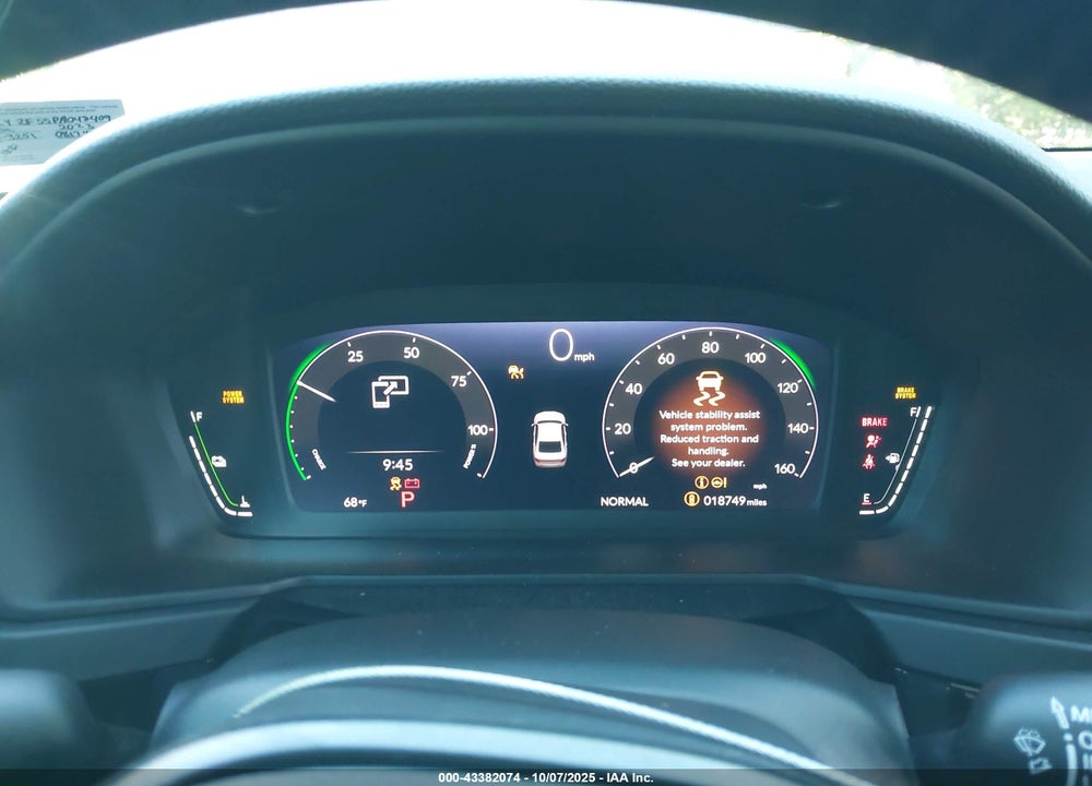 2023 HONDA ACCORD VIN: 1HGCY2F55PA048409