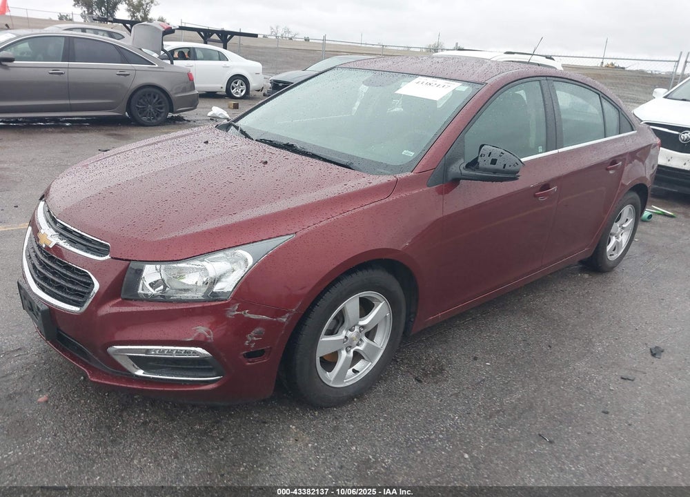 2016 CHEVROLET CRUZE LIMITED 1LT AUTO VIN: 1G1PE5SB3G7162890