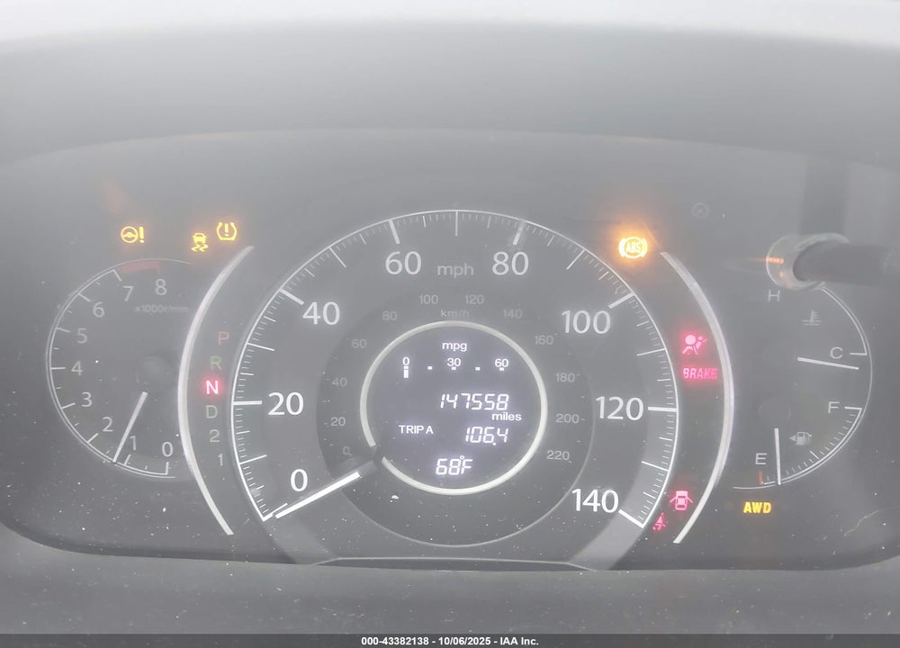 2014 HONDA CR-V VIN: 5J6RM4H38EL096896