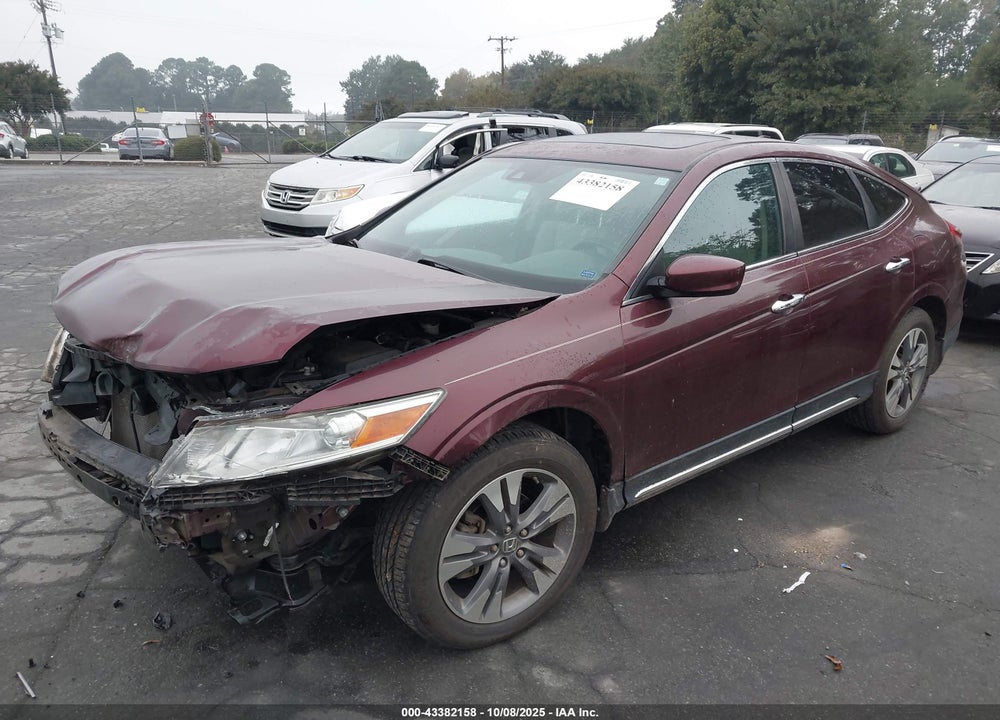 2013 HONDA CROSSTOUR EX-L V6 VIN: 5J6TF2H53DL003691