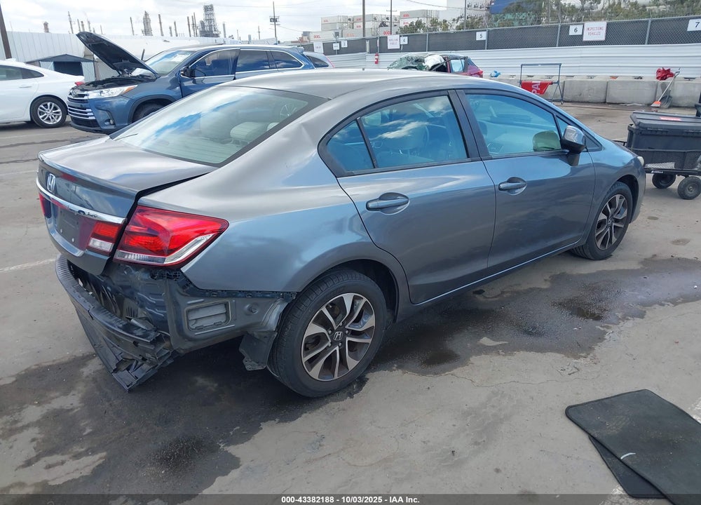 2013 HONDA CIVIC VIN: 19XFB2F85DE268245