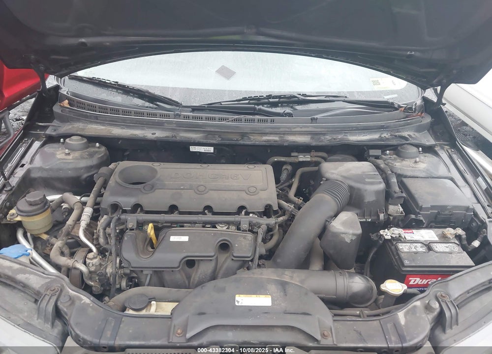 2011 KIA FORTE EX VIN: KNAFU4A21B5448773