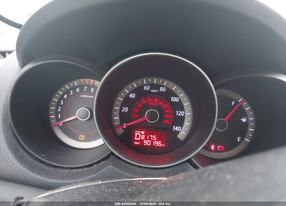 2011 KIA FORTE EX VIN: KNAFU4A21B5448773