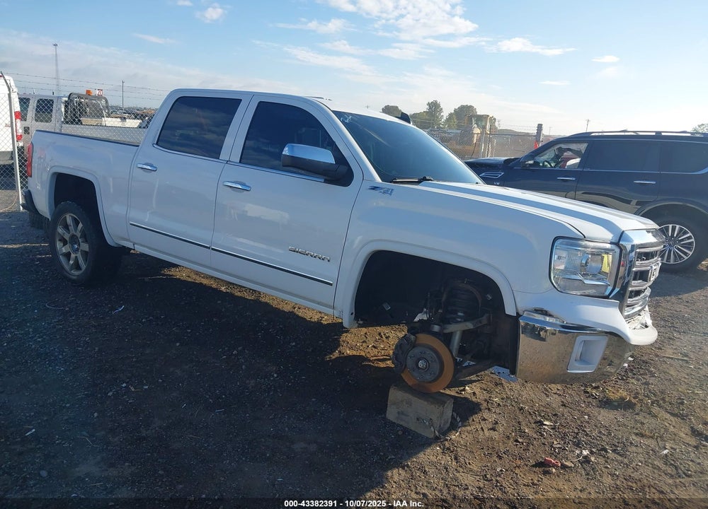 2015 GMC SIERRA 1500 SLT VIN: 3GTU2VEC1FG429308