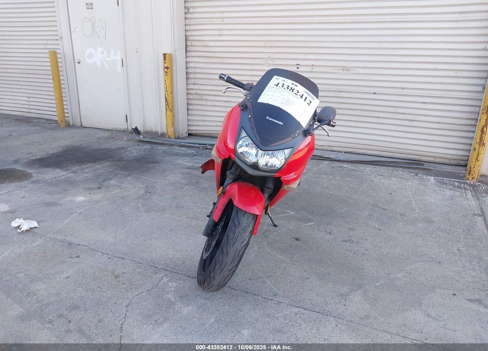 2008 KAWASAKI EX650 A VIN: JKAEXEA108A037149