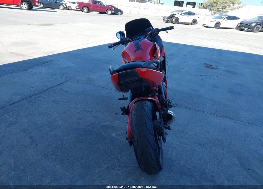 2008 KAWASAKI EX650 A VIN: JKAEXEA108A037149