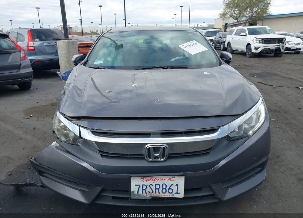 2016 HONDA CIVIC LX VIN: 2HGFC2F56GH547796