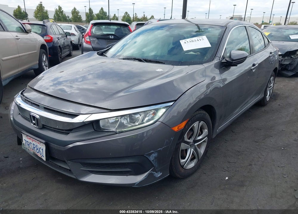 2016 HONDA CIVIC LX VIN: 2HGFC2F56GH547796
