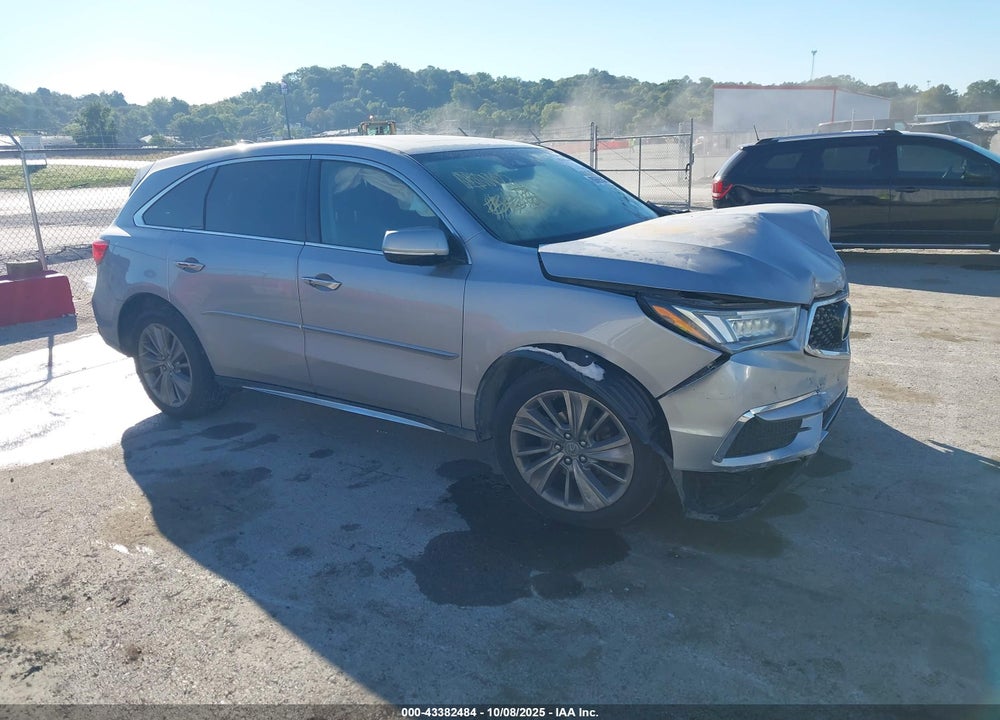 2017 ACURA MDX TECHNOLOGY PACKAGE VIN: 5FRYD3H54HB012558