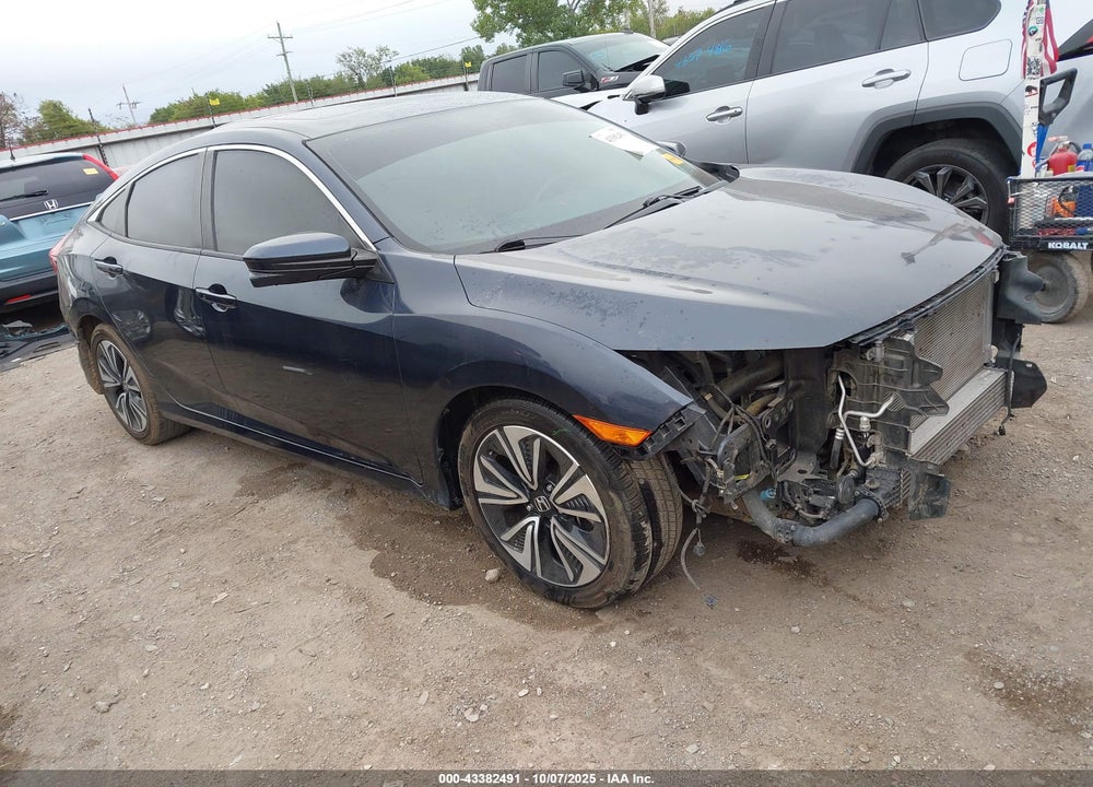 2018 HONDA CIVIC EX-T VIN: JHMFC1F39JX010140