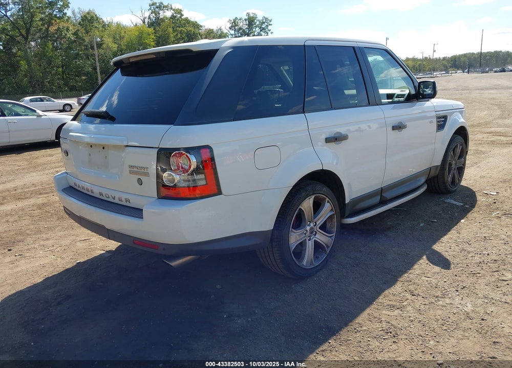 2011 LAND ROVER RANGE ROVER SPORT VIN: SALSH2E45BA268640