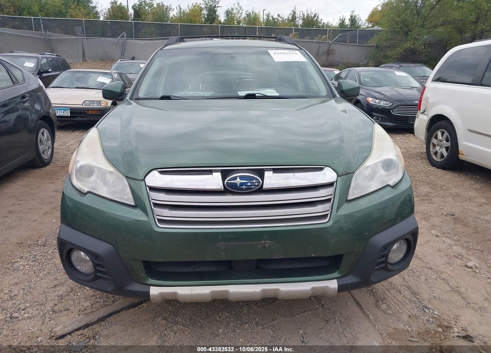 2013 SUBARU OUTBACK VIN: 4S4BRBKC7D3283563