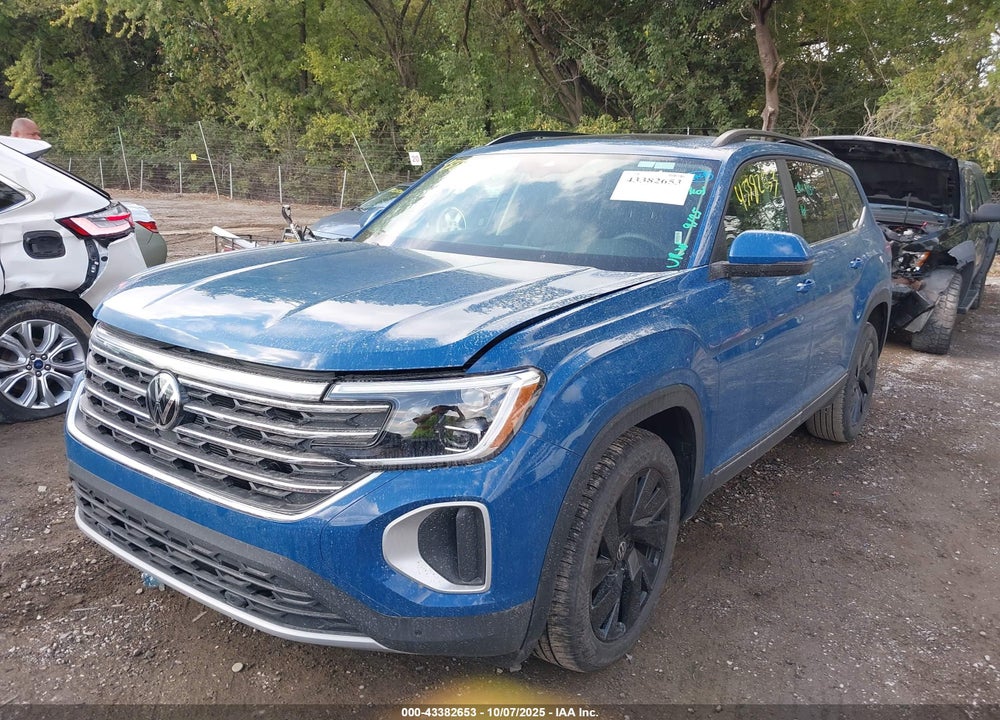 2025 VOLKSWAGEN ATLAS VIN: 1V2KR2CA9SC571338