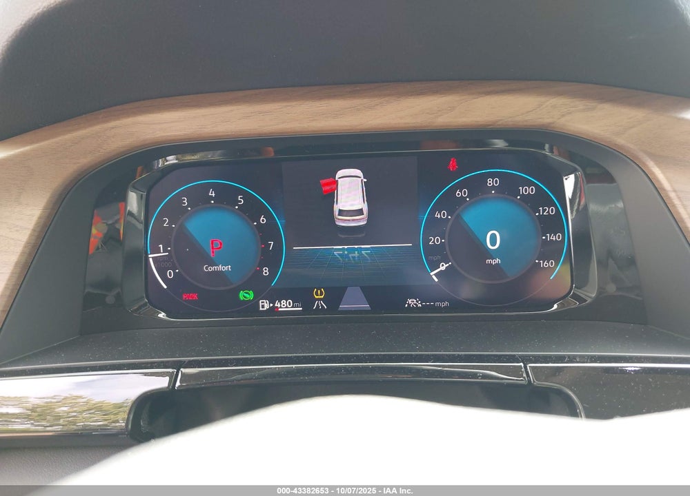 2025 VOLKSWAGEN ATLAS VIN: 1V2KR2CA9SC571338