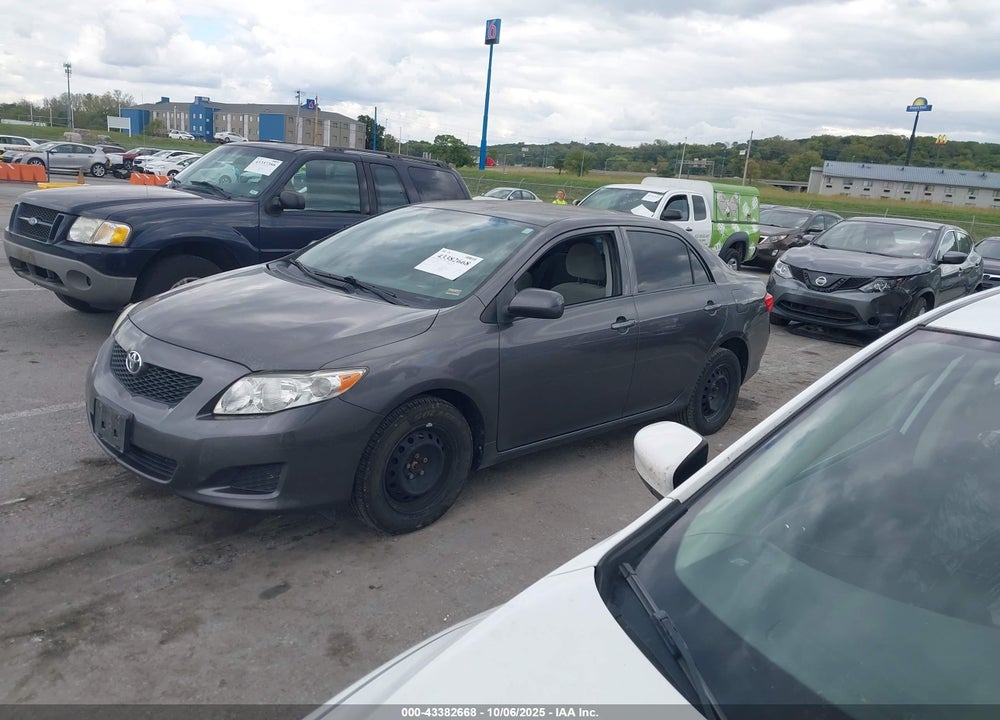 2009 TOYOTA COROLLA VIN: JTDBL40E09J025149