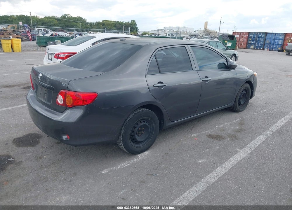 2009 TOYOTA COROLLA VIN: JTDBL40E09J025149