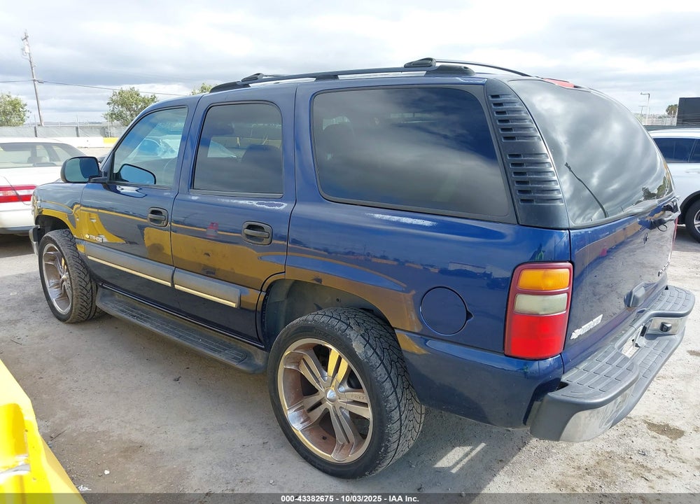 2003 CHEVROLET TAHOE LS VIN: 1GNEC13V13J300419