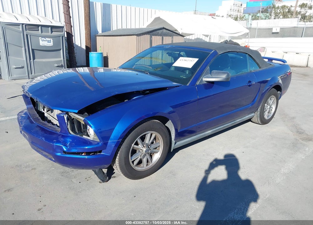 2005 FORD MUSTANG VIN: 1ZVFT84N355196478