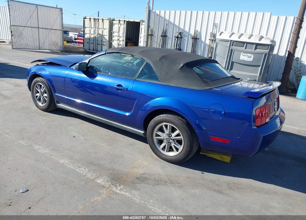 2005 FORD MUSTANG VIN: 1ZVFT84N355196478