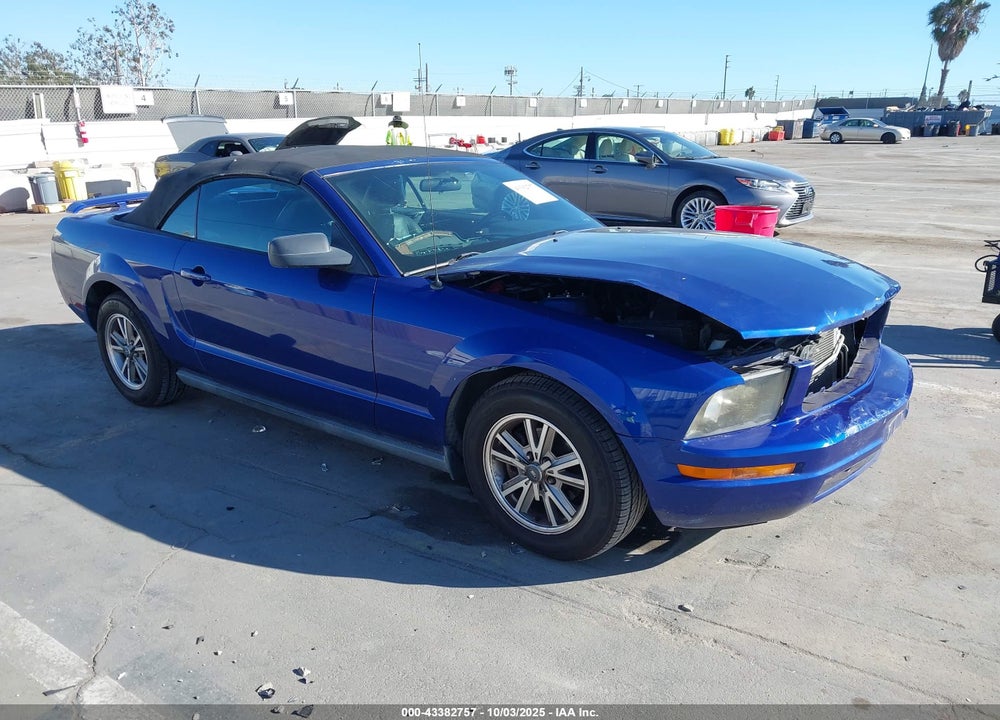 2005 FORD MUSTANG VIN: 1ZVFT84N355196478