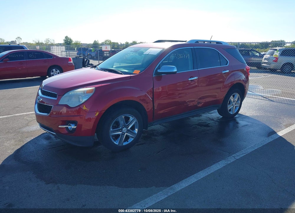 2015 CHEVROLET EQUINOX LTZ VIN: 2GNALDEK3F6194902