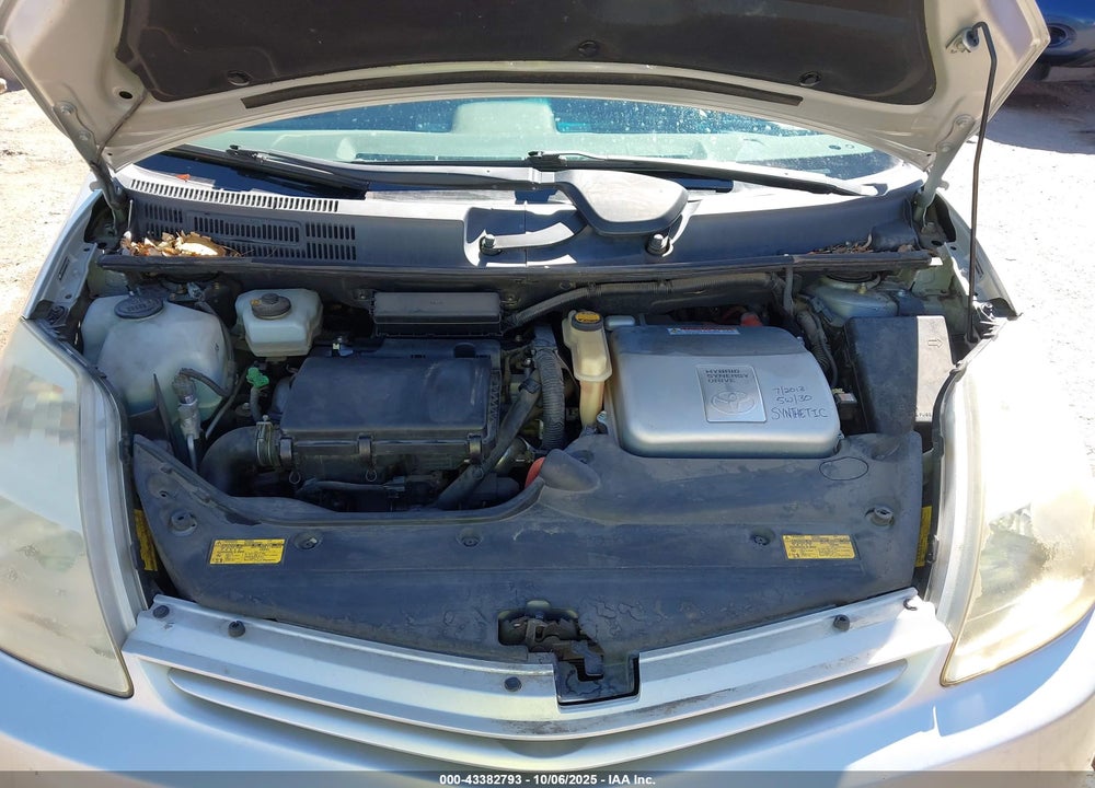 2005 TOYOTA PRIUS VIN: JTDKB20U853066089