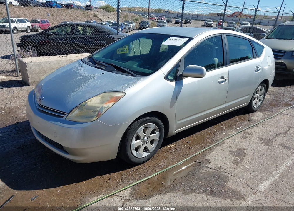 2005 TOYOTA PRIUS VIN: JTDKB20U853066089