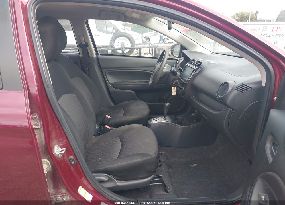 2021 MITSUBISHI MIRAGE CARBONITE EDITION/ES/LE VIN: ML32AUHJ5MH004730